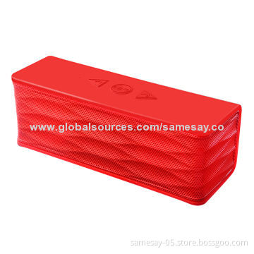 Bluetooth Stereo Car Speaker with 2W x 2 Output Power, Handsfree Function